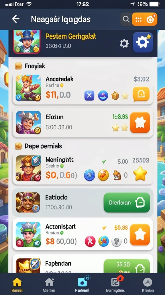 8qr - Tampilan antarmuka yang sederhana dan intuitif.