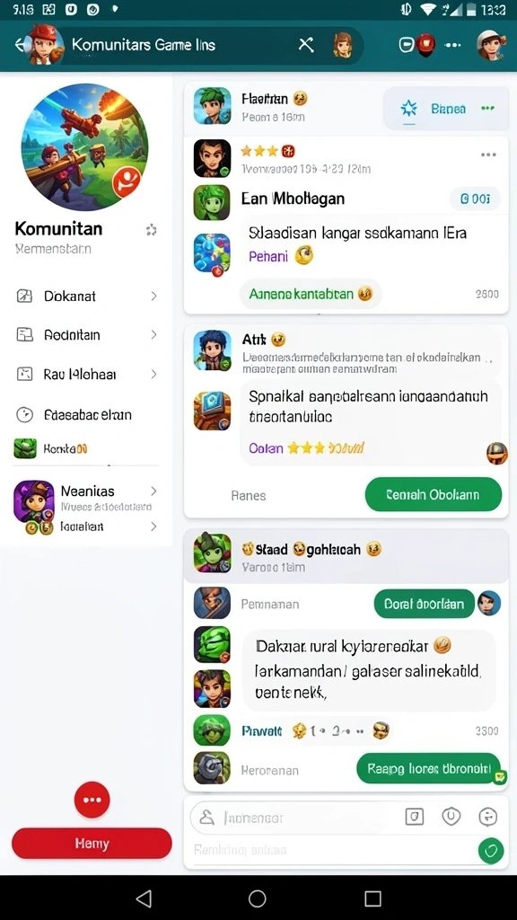 awanluck - Tangkapan layar menampilkan grafis yang memukau dan lingkungan yang interaktif.