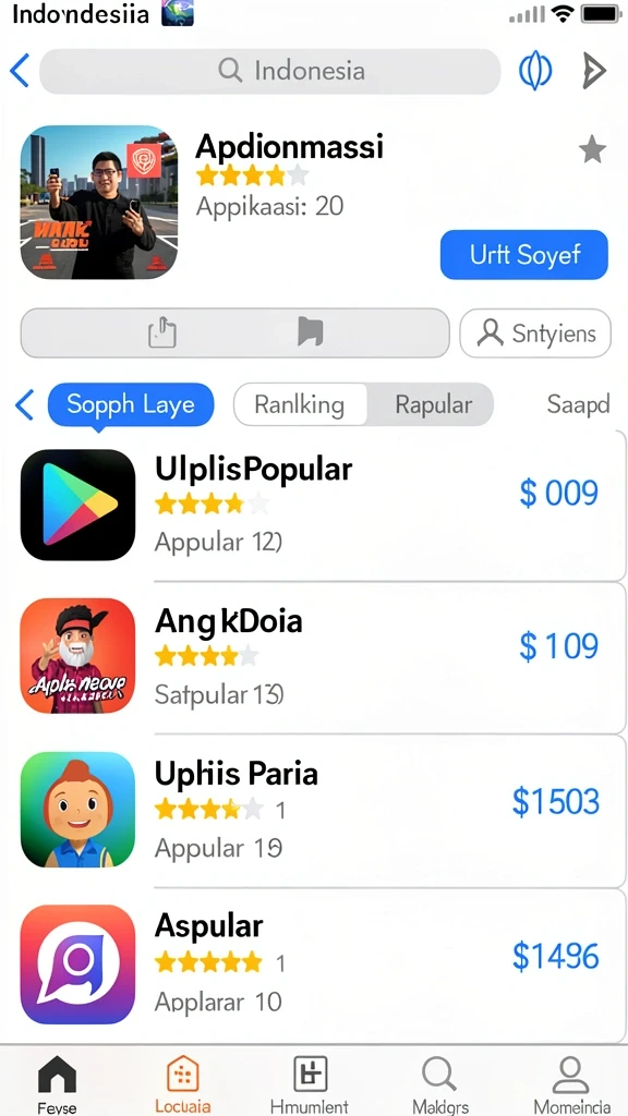 goldraja - Tampilan karakter unik yang dapat dipilih.
